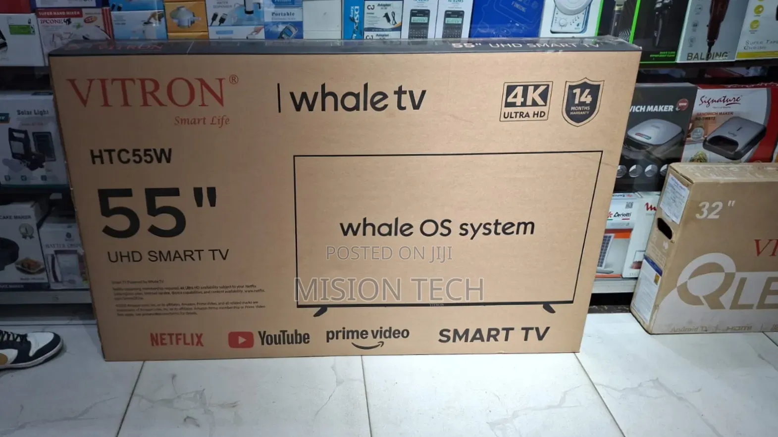 Vitron 55-Inch Uhd Smart Tv* 