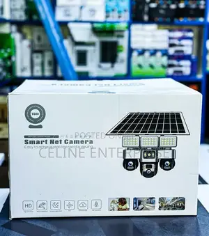 V380 Smart Solar Camera Triple Lens