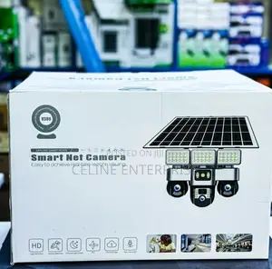 Solar Camera With Floodlight V380 Hd