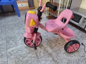 Pink Kids' Tricycle
