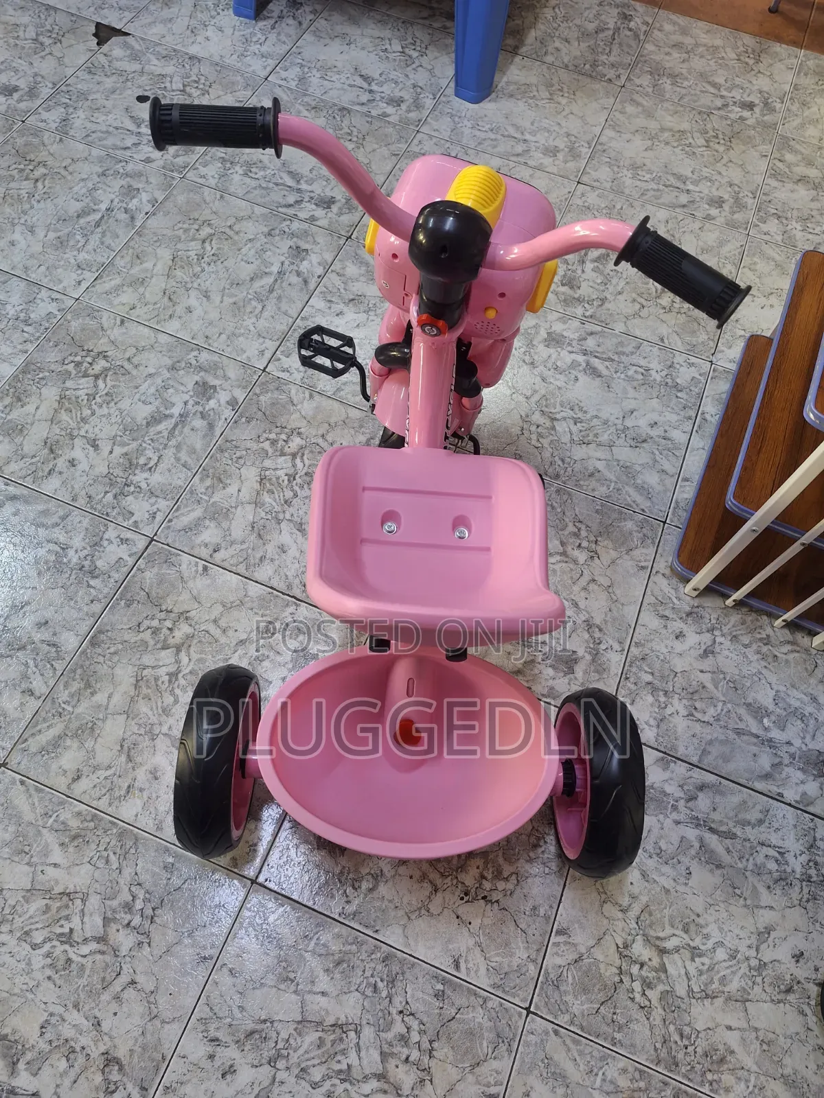 Pink Kids' Tricycle