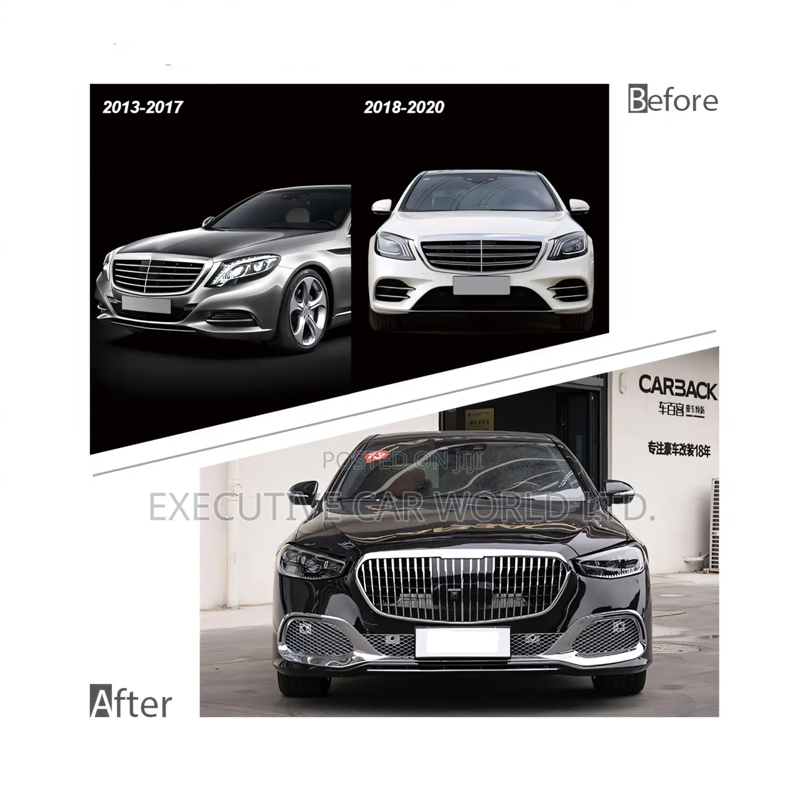 Mercedes-benz S-class W222 To W223 Maybach Facelift Kit