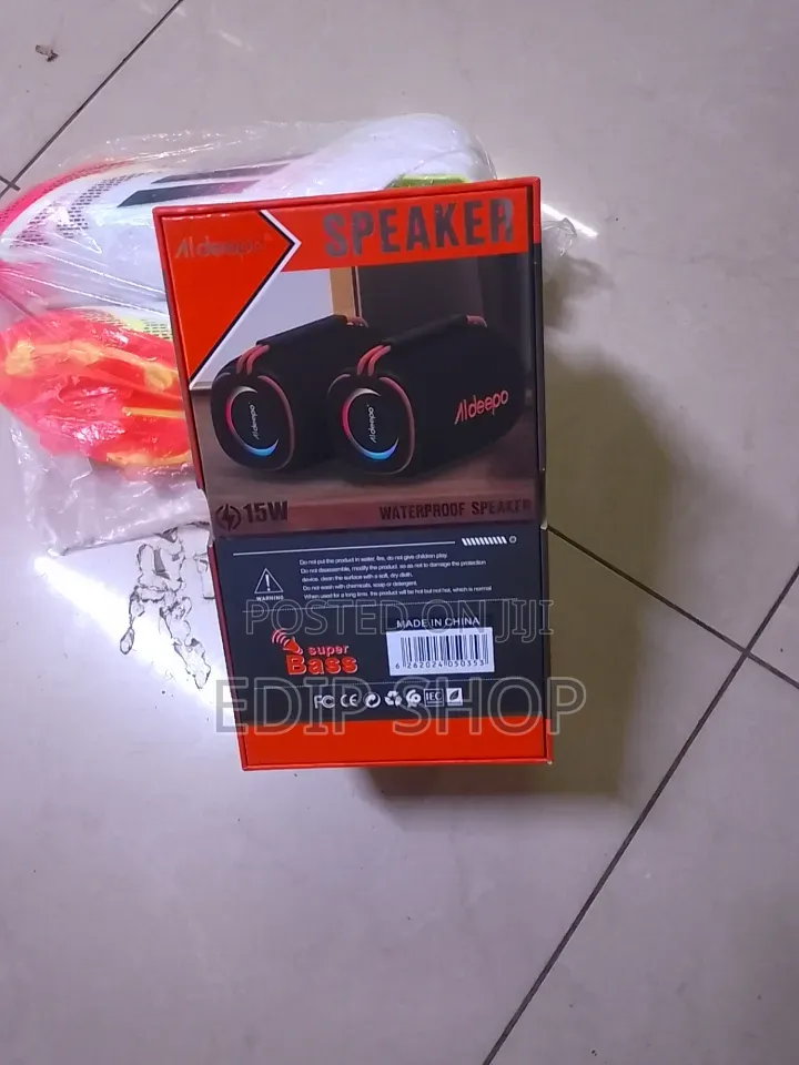 Waterproof Speaker Aldeepo 15 Watts