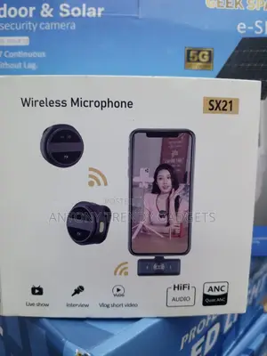 Sx21 Plug and Play Wireless Microphone Hifi Audio System