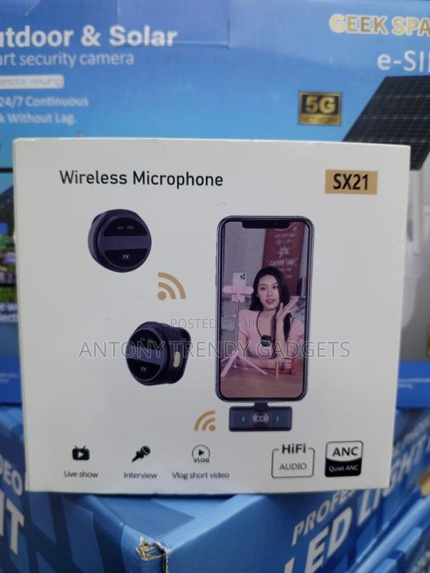 Sx21 Plug and Play Wireless Microphone Hifi Audio System - thumbnail 3