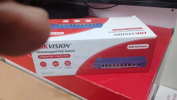 Hikvision Ds-3e1510p-Ei/M 8-Port Gigabit Smart Poe Switch - thumbnail 2