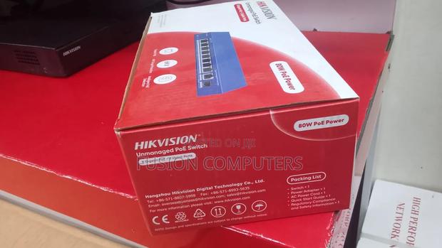 Hikvision Ds-3e1510p-Ei/M 8-Port Gigabit Smart Poe Switch - thumbnail 3