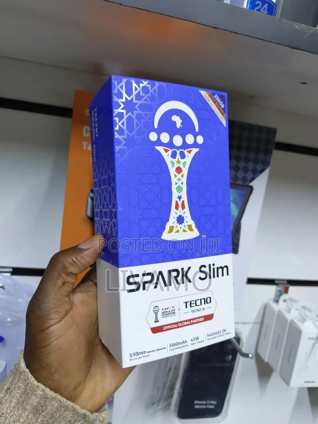 New Tecno Spark Slim 256 GB Black - thumbnail 3