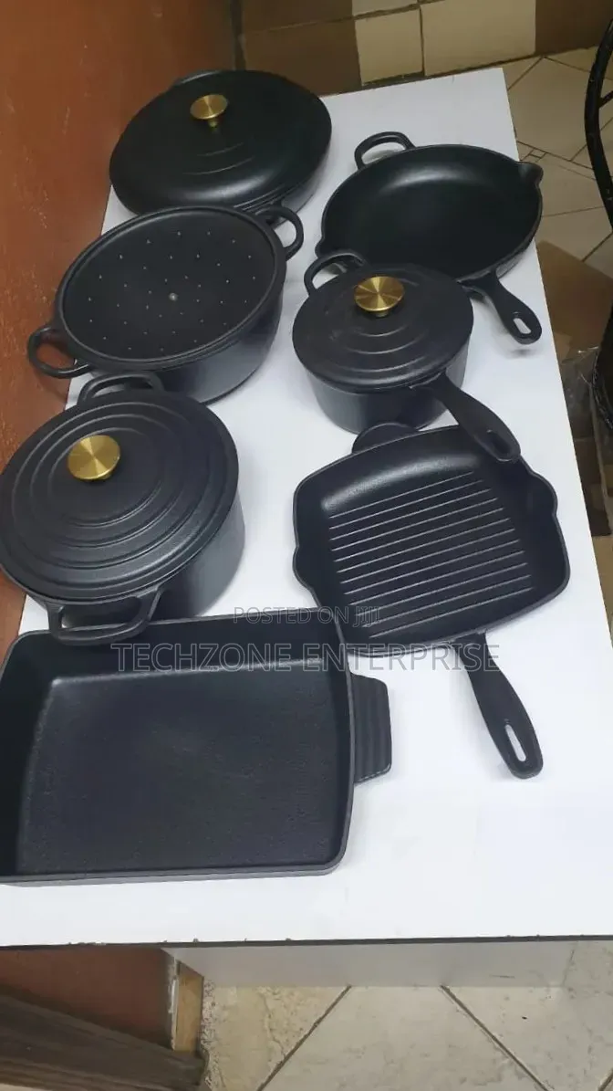 The Cast Iron Cooking Pot - Enamel Multi-Purpose Pot for Kitchen 