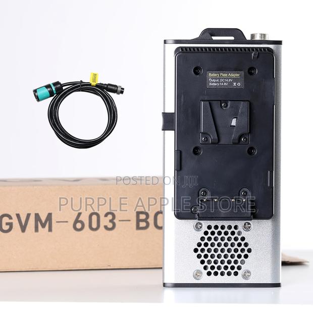 GVM v-Mount Battery Plate Adapter for O Sd300c Led Lights - thumbnail 2