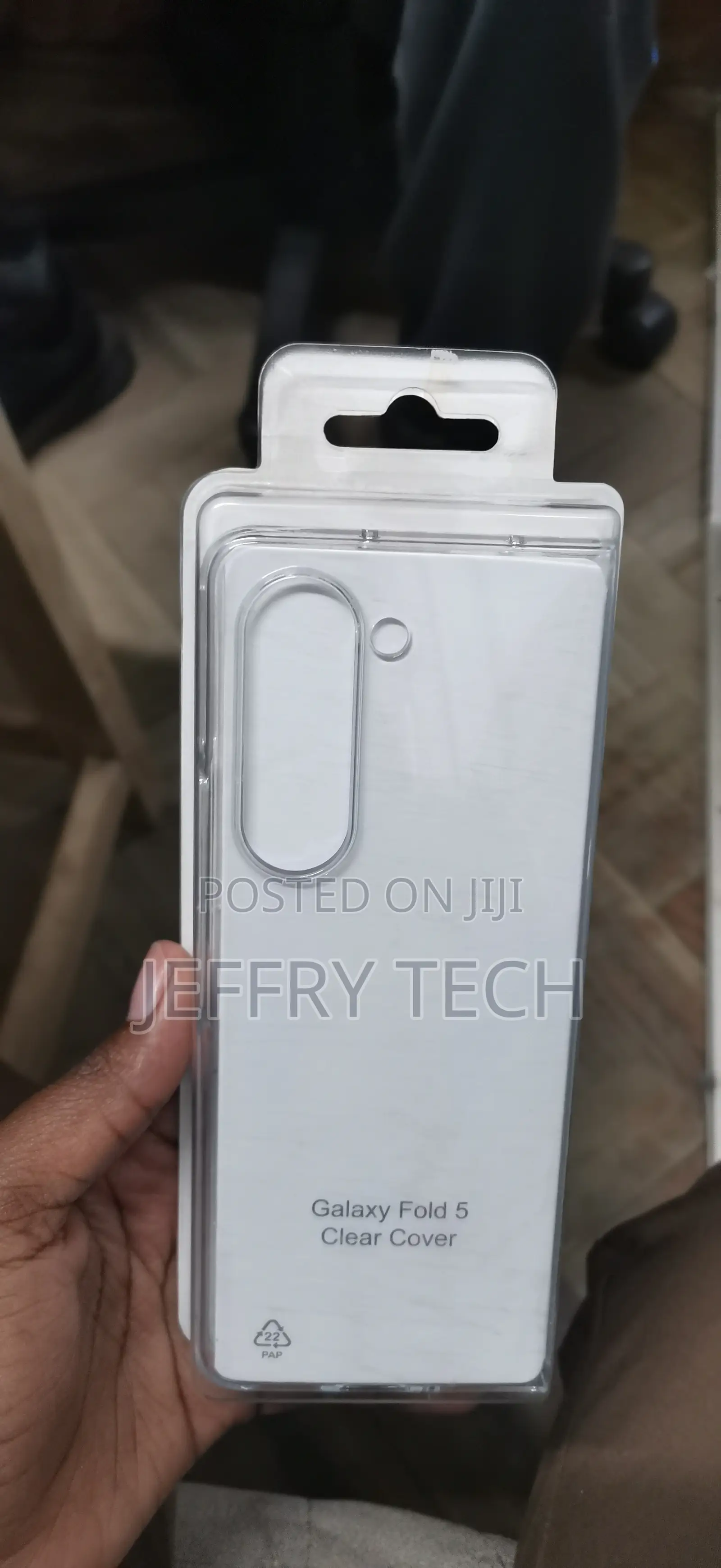 Galaxy Z Fold 5 Transparent, Sleek Case