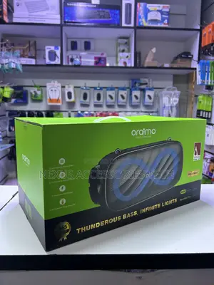 Oraimo Spacebox Pro 60w Bluetooth Speaker – Deep Bass, RGB Lights