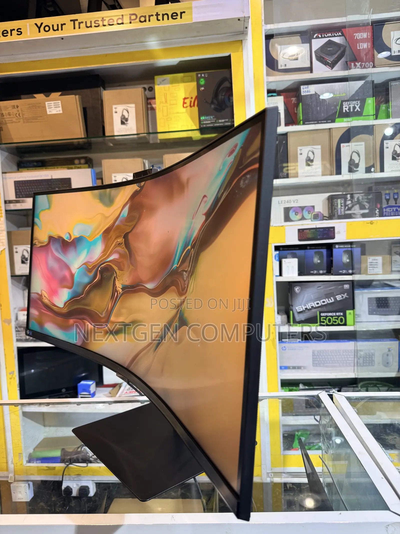 Samsung 34” S6 Ls34c650vamxue Uwqhd 1000r Curved Usb-C Monitor