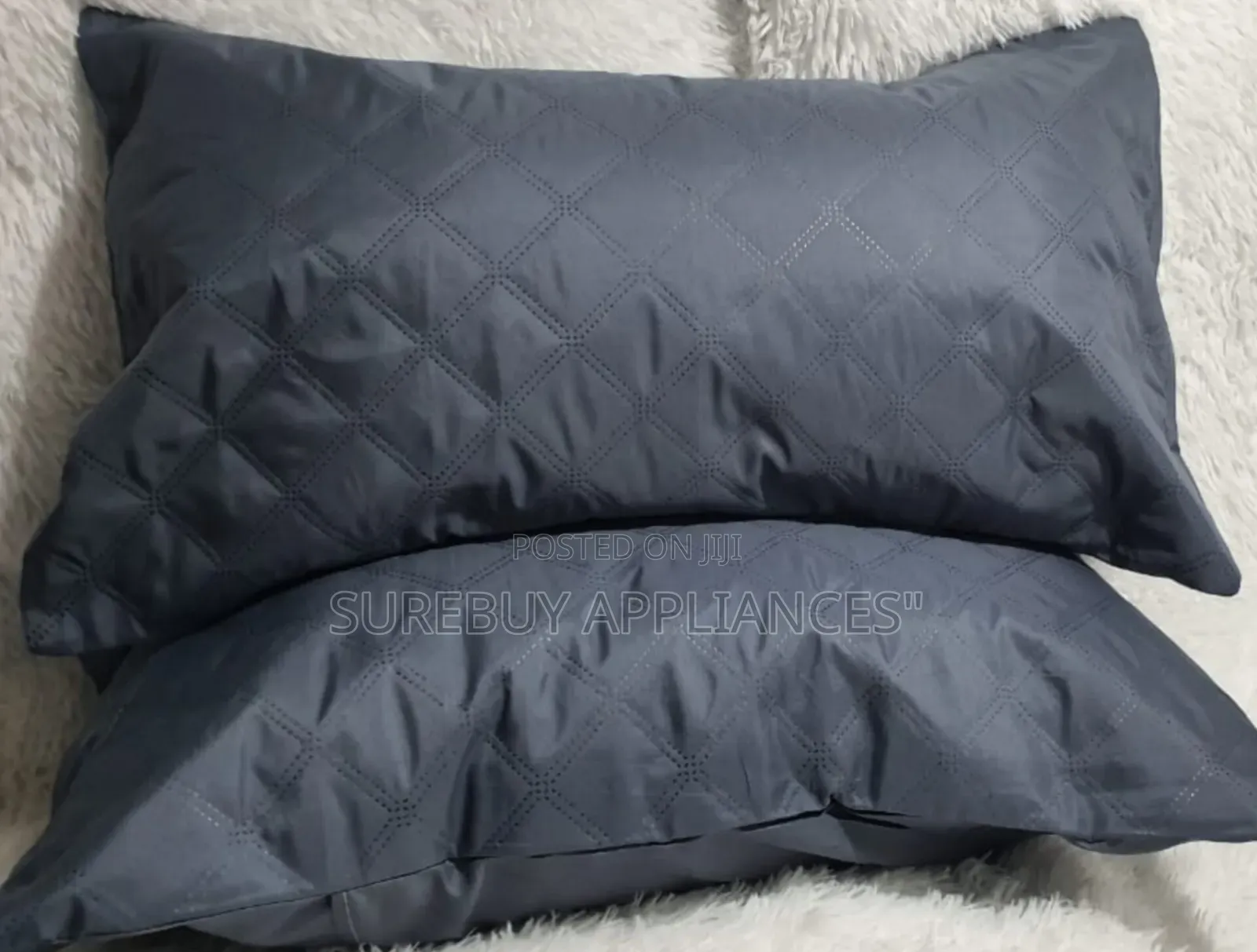 Soft Cotton Waterproof Pillow Protector - 2 Pack, Breathable,