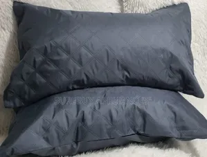 Soft Cotton Waterproof Pillow Protector - 2 Pack, Breathable,