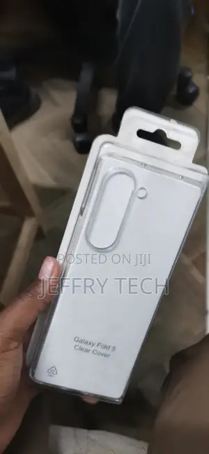 Galaxy Z Fold 5 Transparent, Sleek Case