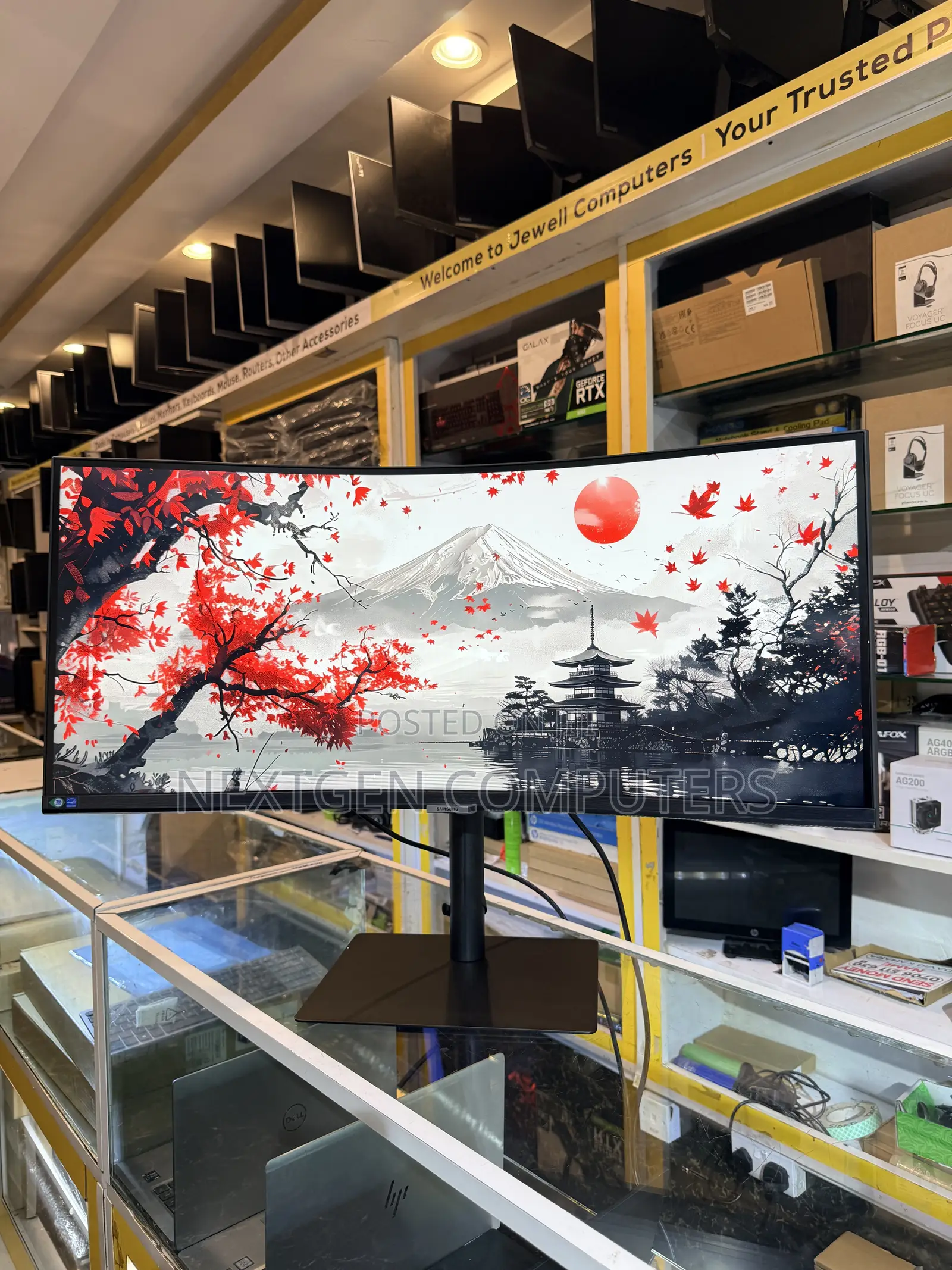 Samsung Ls34c650uamxue S6 34” WQHD 100hz Usb-C Curved Audio Monitor