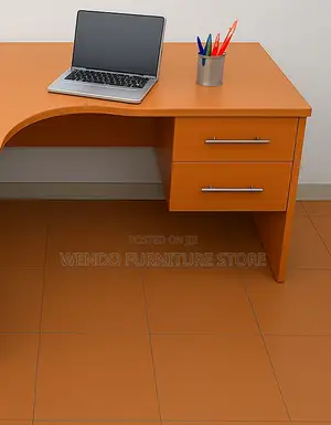 Office Desk; 1.4 Meters Wooden Curved Round Office Desk
