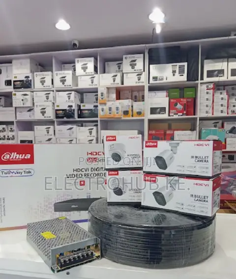 Dahua CCTV 4 Channel Full Set Home Business Security