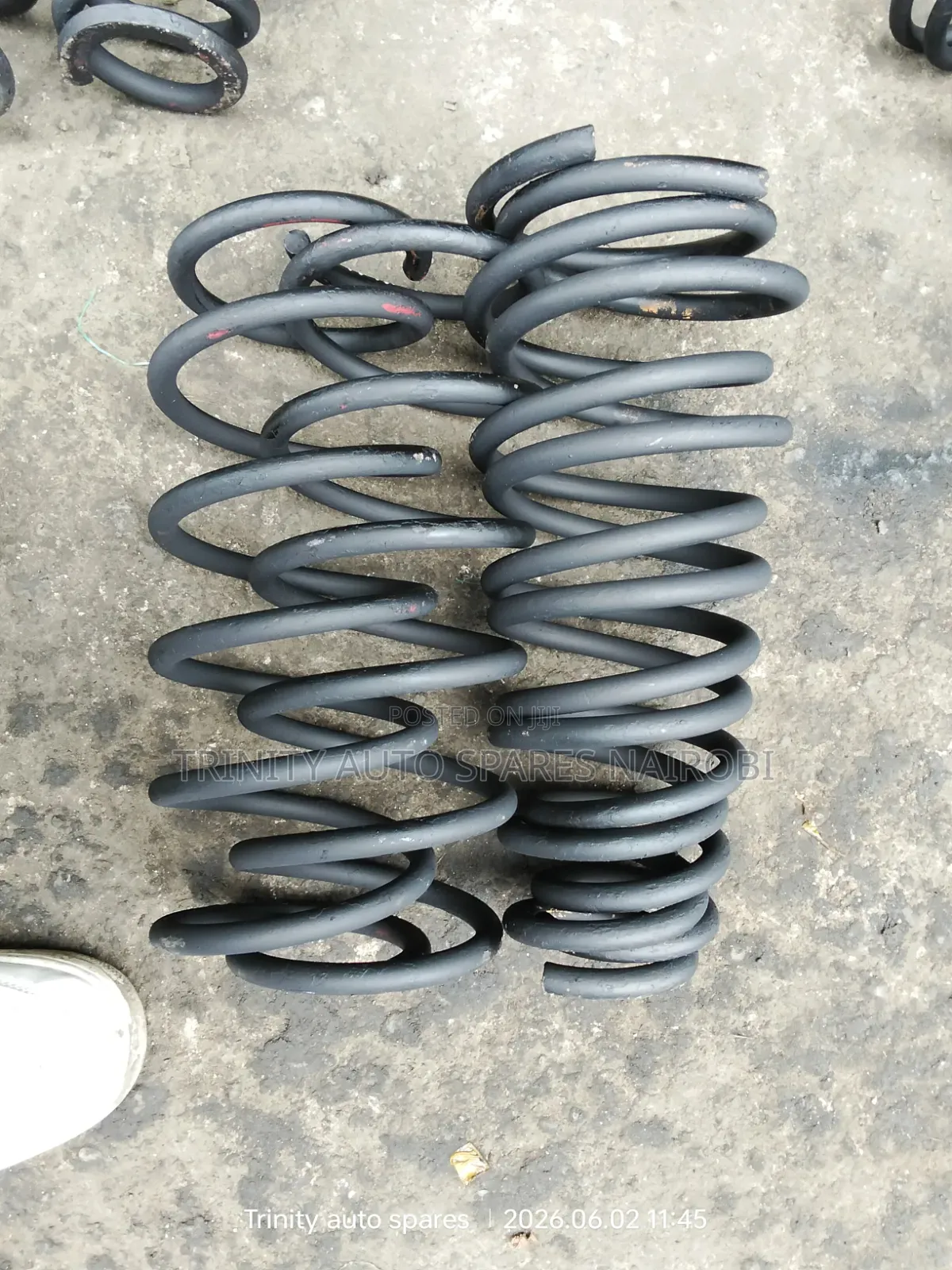 Original Ex Japan Nissan Latio Front and Rear Heavy Duty Coil Springs