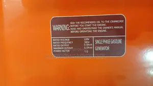 Cigma Uk Openset 6kva Gasoline Generator