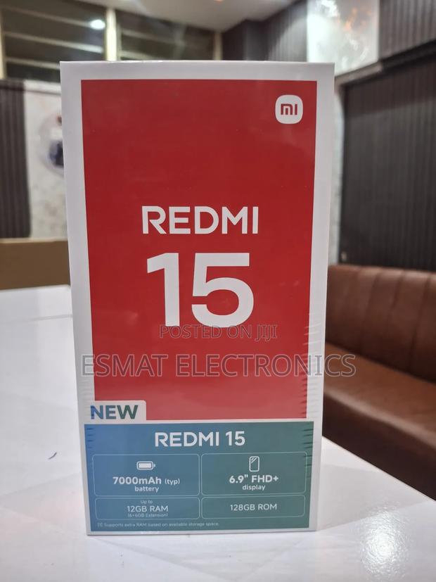 New Xiaomi Redmi 15 128 GB Red - thumbnail 2