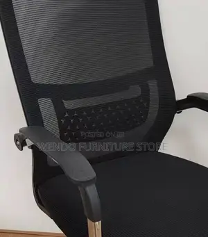 Office Chair; Mesh Visitors Office Chair With Sled Basement