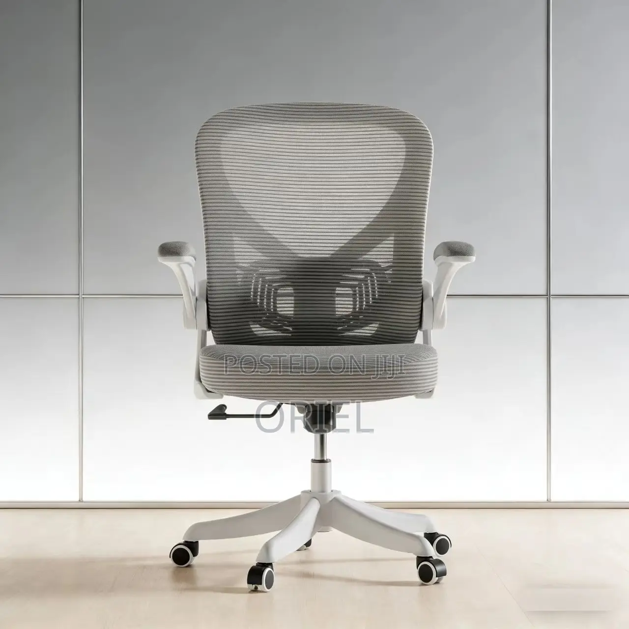Office Chair : Grey Ergonomic Office Chair