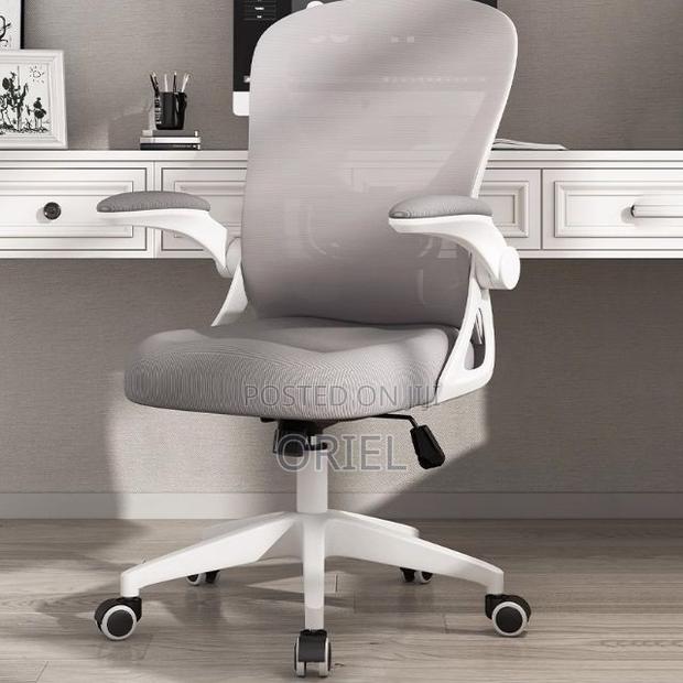 Office Chair : Grey Ergonomic Office Chair - thumbnail 14