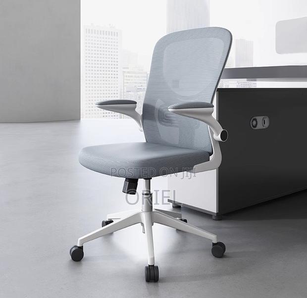 Office Chair : Grey Ergonomic Office Chair - thumbnail 16
