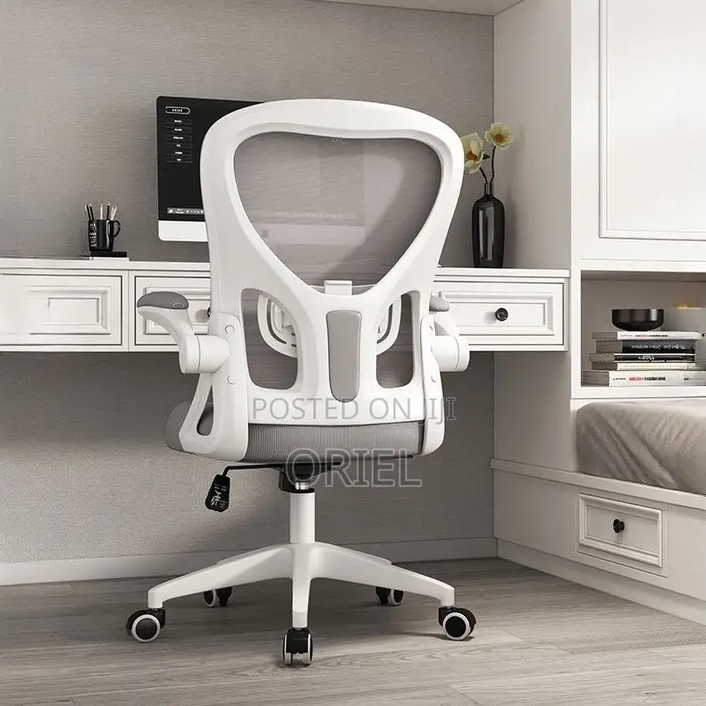 Office Chair : Grey Ergonomic Office Chair