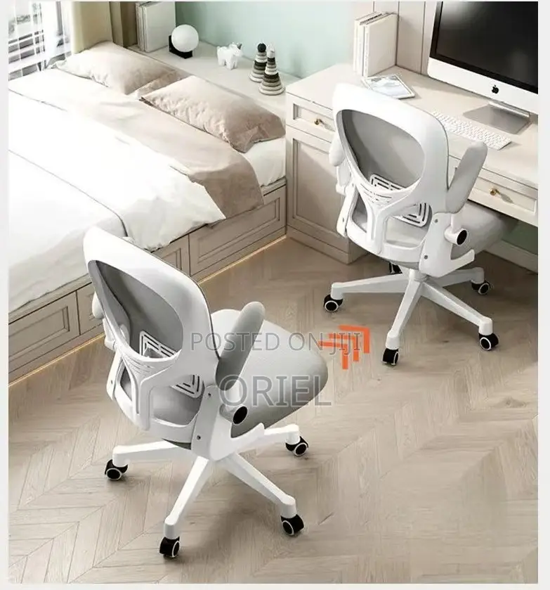 Office Chair : Grey Ergonomic Office Chair