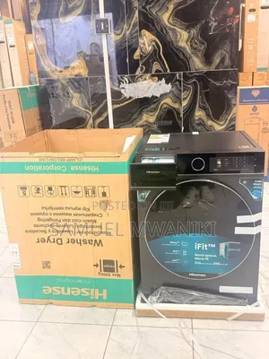 Hisense 12/8kg Wash/Dry Smart Front Load Washing Machine Touch Screen