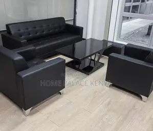 Leather Sofa: 5 Seater High-End Commercial Sectional Sofa Set