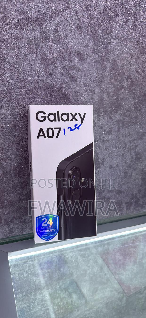New Samsung Galaxy A07 128 GB Black