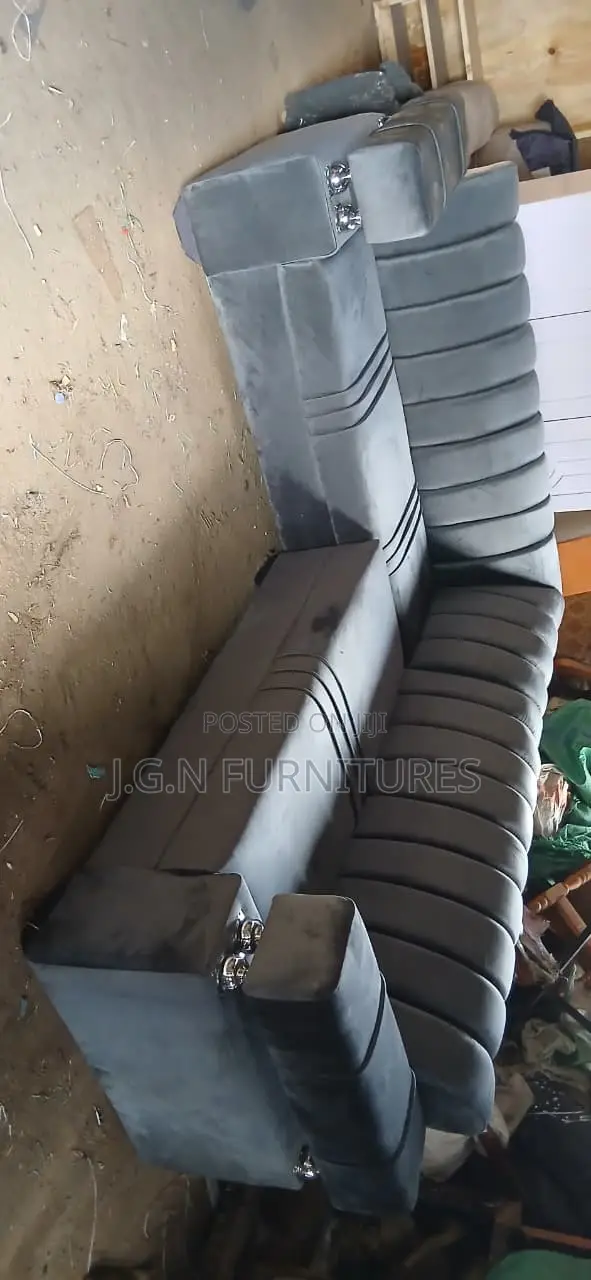 Grey L Seat
