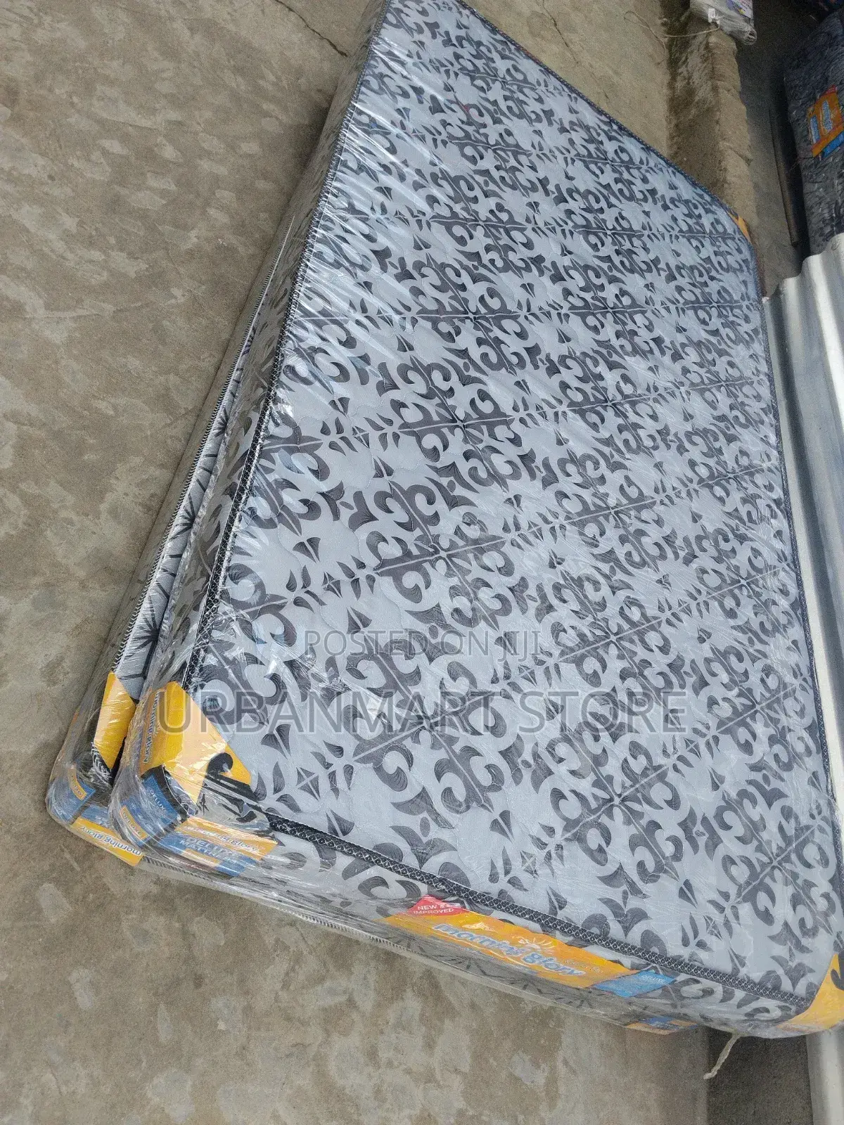 Heavy Duty Morning Glory Quilted Mattress 3 1⁄2 by 6, 6 Inches