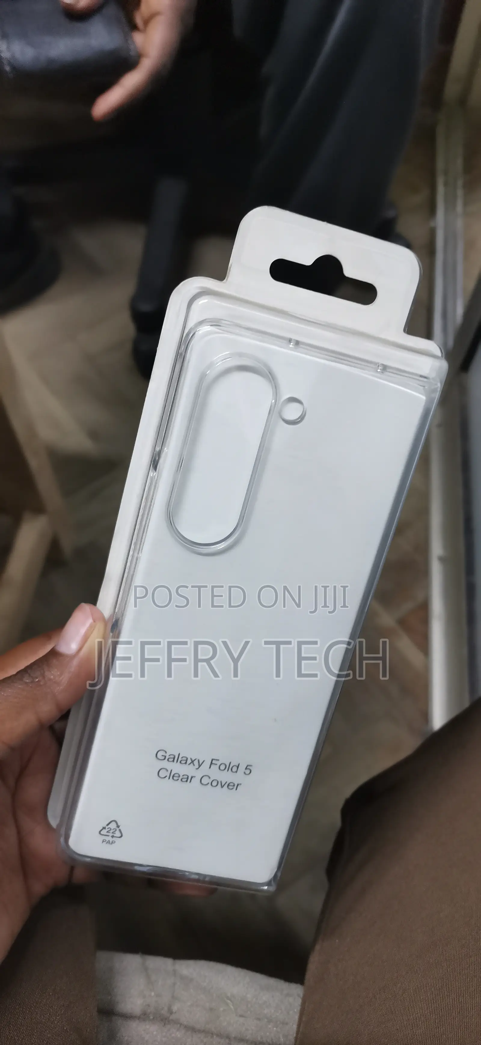 Samsung Galaxy Z Fold 5 Ultra Slim Thin Crystal Clear Cover