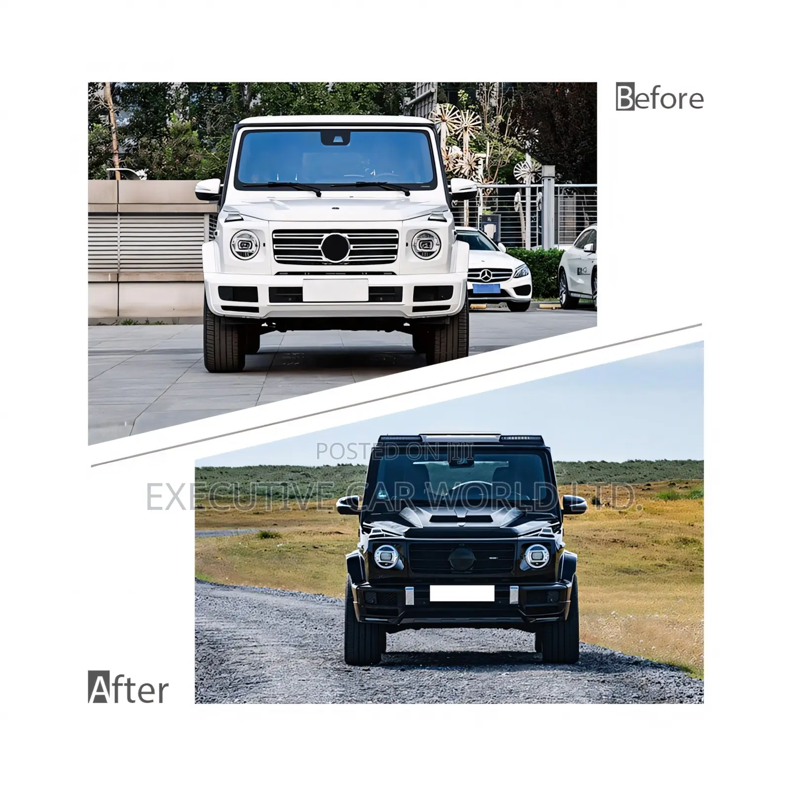 Mercedes-benz G-wagon Brabus Body Kit