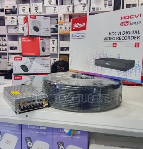 Dahua Dome/Bullet Ir CCTV Full Set 4 Channel DVR System