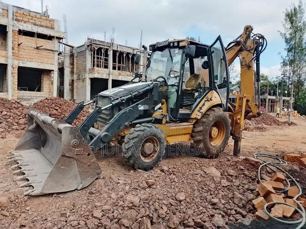 Backhoe Cat 428 - thumbnail 2