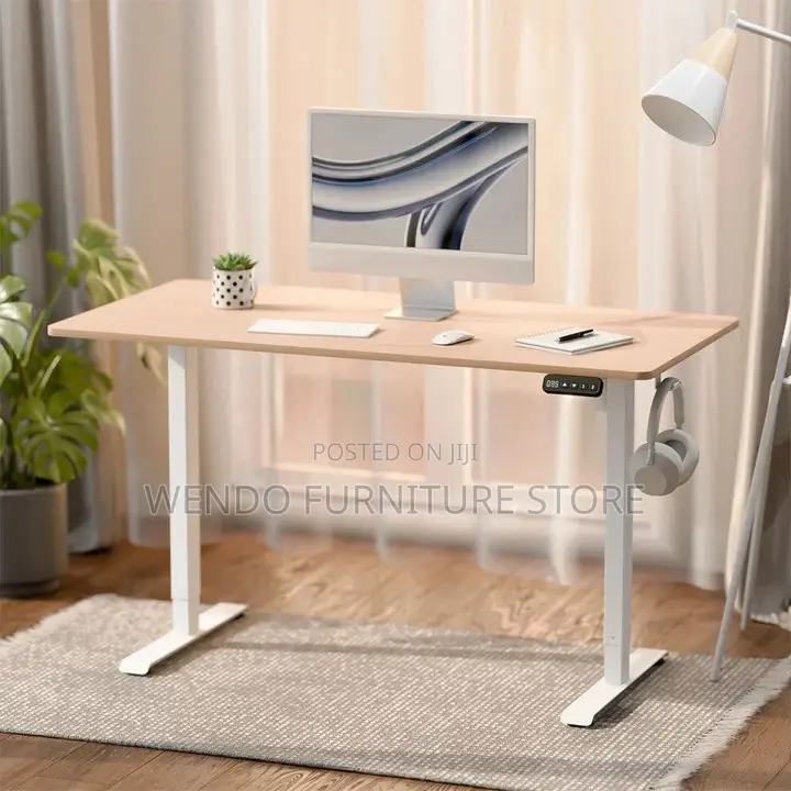 Office Desk; 1.2 Meters Electric Desk With Ergonomic Style