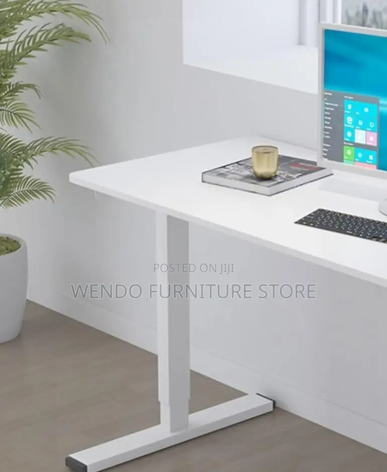 Office Desk; 1.2 Meters Electric Desk With Ergonomic Style