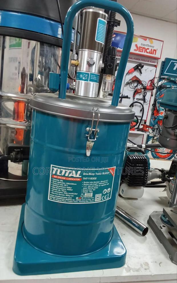 Total 30l Grease Bucket/ Industrial Air Grease Lubricator