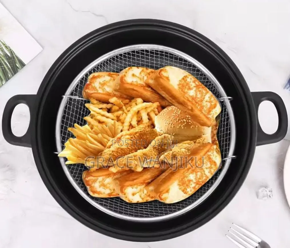 *Stainless Steel Deep Frying Basket Sieve *