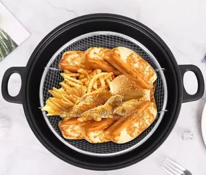 *Stainless Steel Deep Frying Basket Sieve *