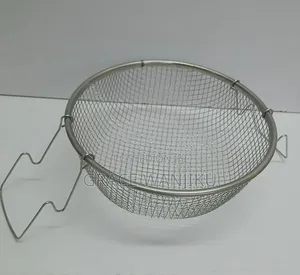 *Stainless Steel Deep Frying Basket Sieve *