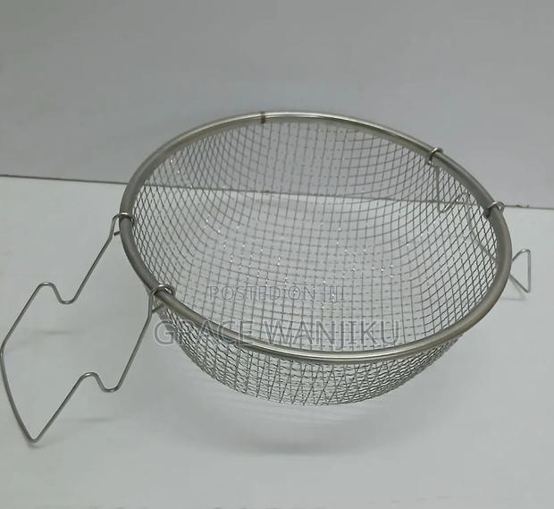 *Stainless Steel Deep Frying Basket Sieve * - thumbnail 2
