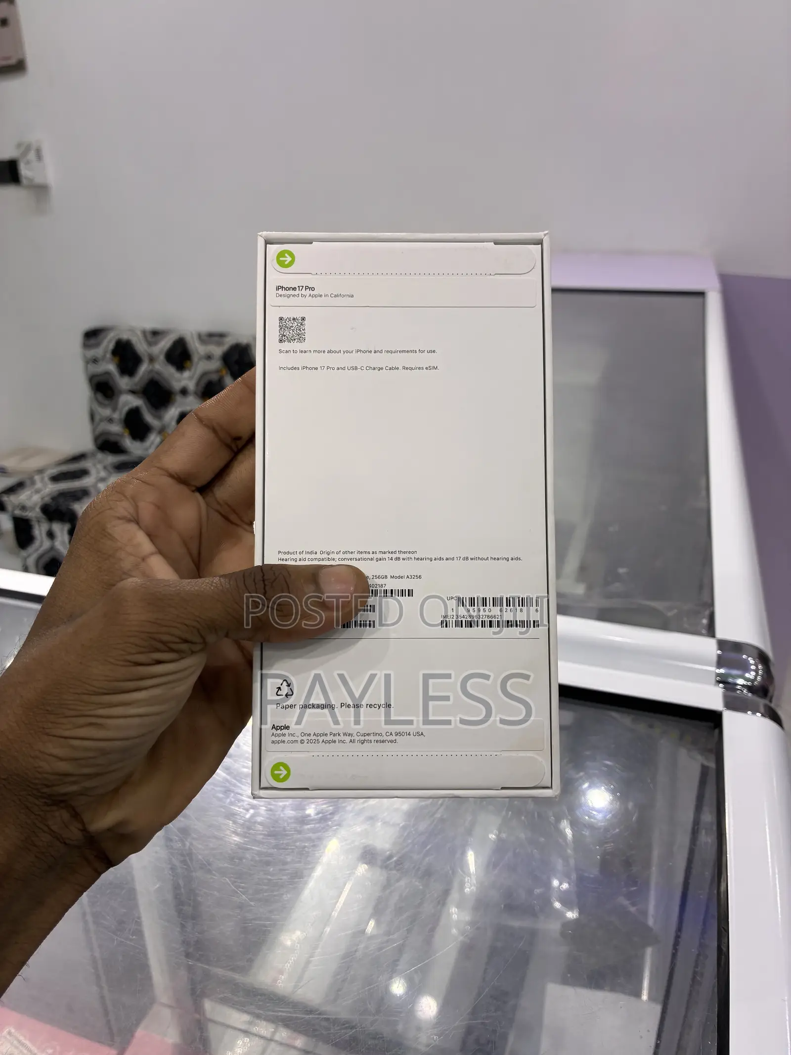 New Apple iPhone 17 Pro 256 GB Blue