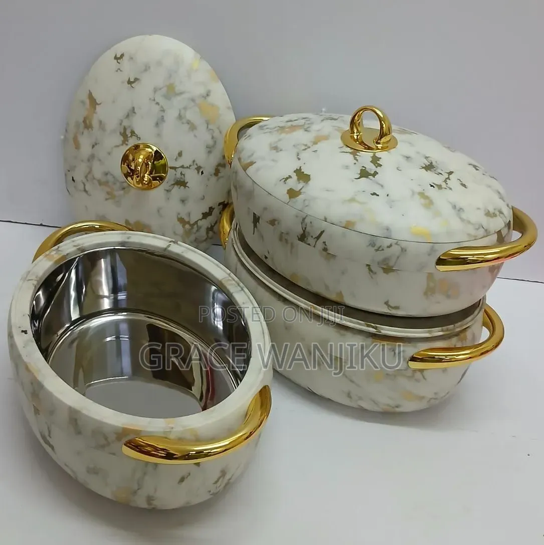 Best Quality Nordic Insulated Hotpots Marble Effect
